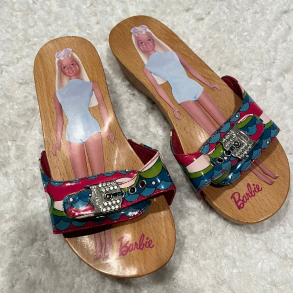 Barbie Women's Dr. Scholls Wooden Sandals